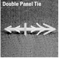 Double Panel Tie