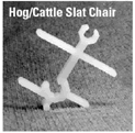 Hog/Cattle Slat Chairs