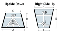 Hog/Cattle Slat Chairs diagram