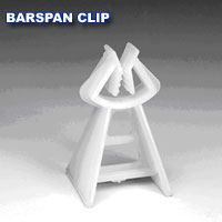 Bar Span Clips